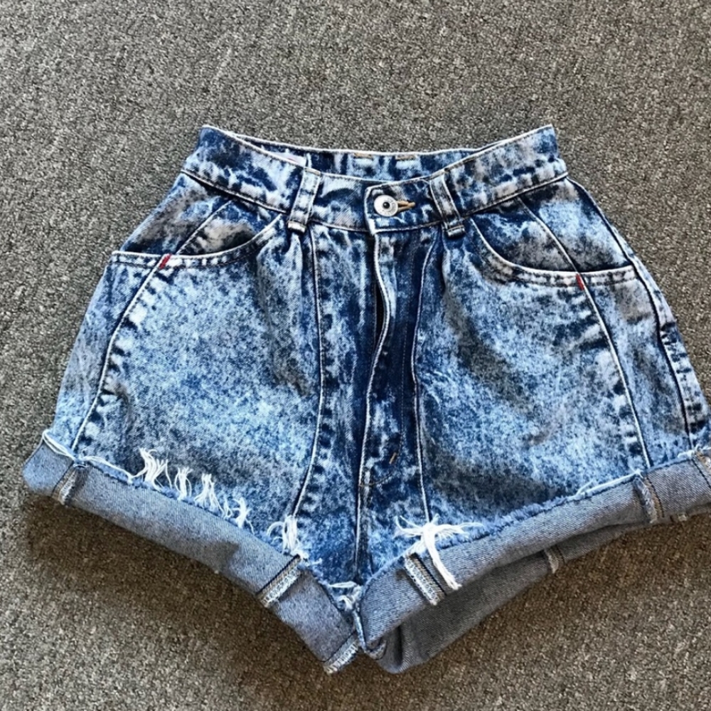 High Waisted Jean Shorts